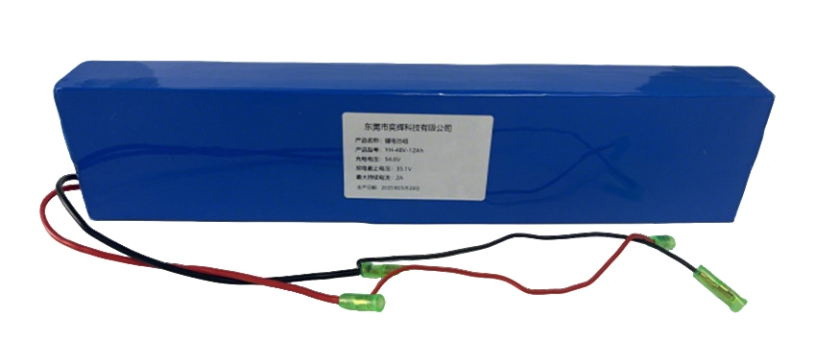 Rechargeable 48V 12Ah Escooter Lithium Ion Battery Pack
