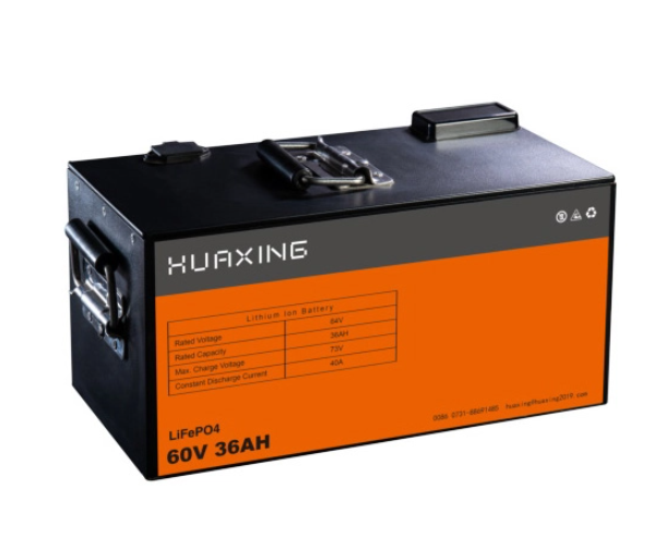 Deep Cycle 60V 36Ah LiFePO4 E-Motorcycle Battery Pack